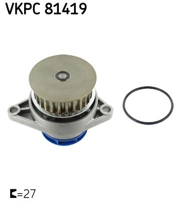 SKF Wasserpumpe, Motorkühlung (VKPC 81419) Thumbnail